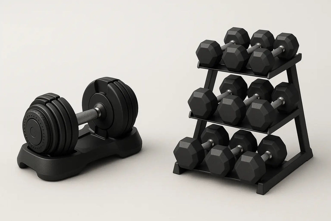 Adjustable Dumbbells for Home Gym vs. Fixed Weights: Which Should You Choose? - Fortira Fitness