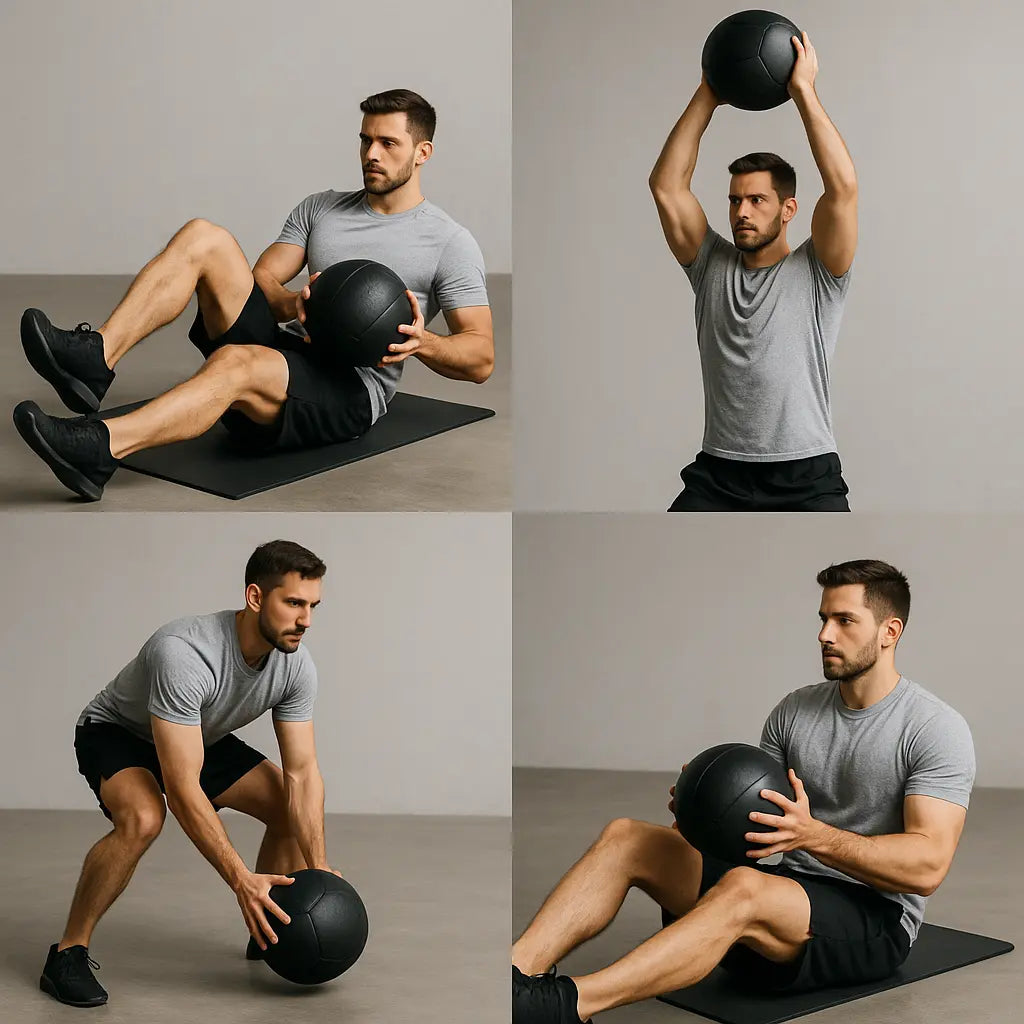 Weighted-Medicine-Ball-Exercises-5-Techniques-for-Strength-Gains Fortira Fitness