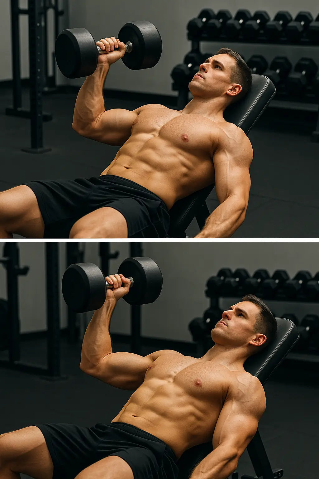 Flat vs Incline Dumbbell Bench Press: Which Builds More Muscle? - Fortira Fitness