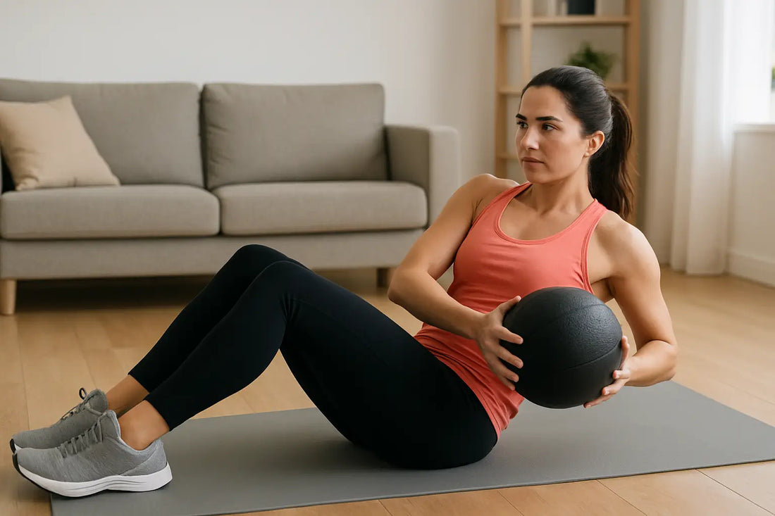 How Many Calories Can You Burn Using a Weighted Exercise Ball? - Fortira Fitness