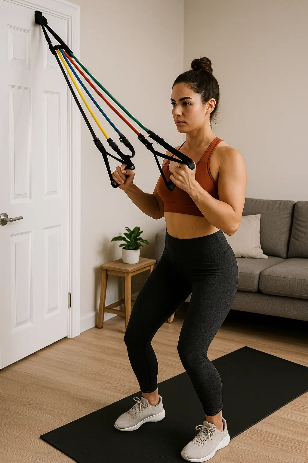Resistance Band Home Gym | 7 Space-Saving Workouts for Small Apartments - Fortira Fitness