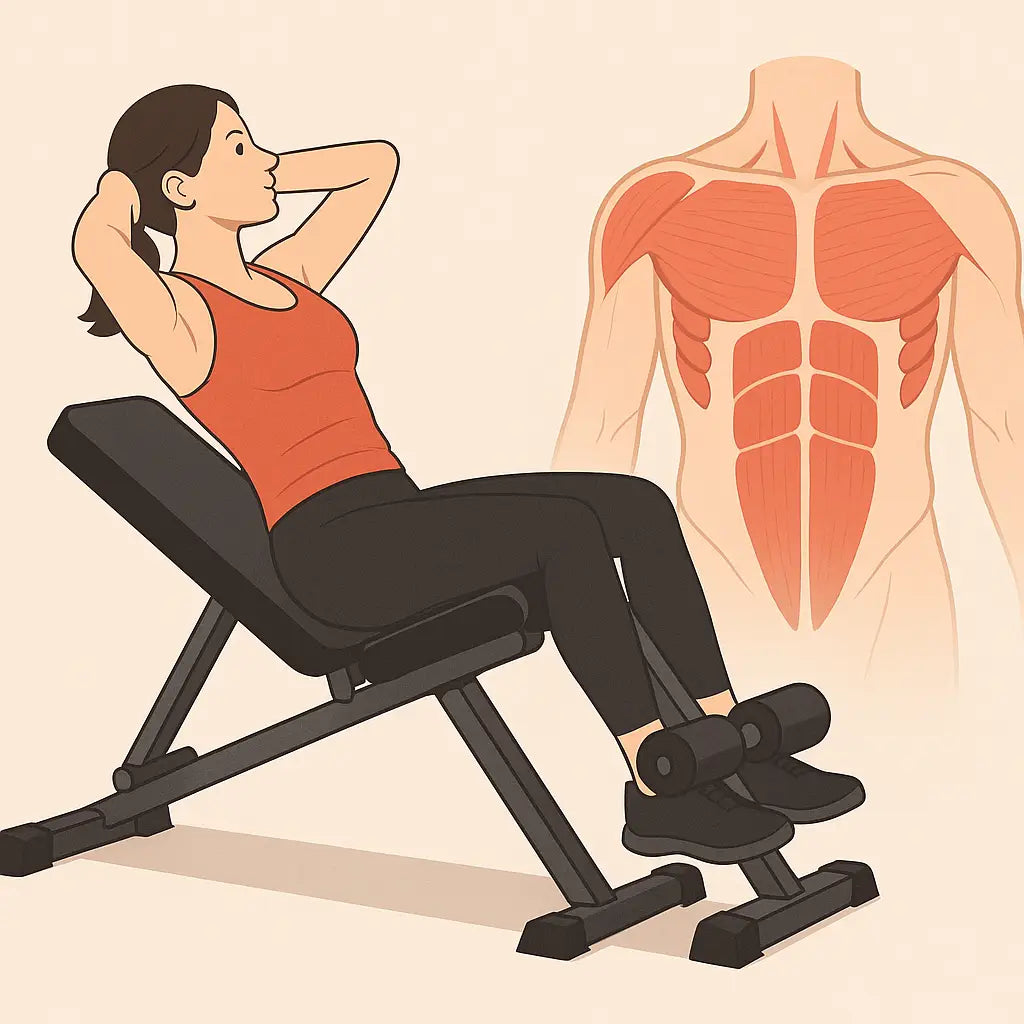 What Muscles Does an Adjustable Abdominal Bench Target? - Fortira Fitness