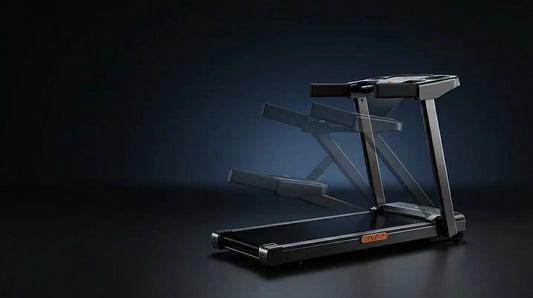 4-in-1 Foldable Treadmill w/ 10% Incline, 3 Touchscreens, 300 lb Fortira Fitness