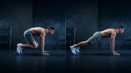 Abdominal Gliding Disc with Wheels Exos Fitness