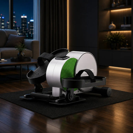 Electric Under Desk Elliptical w/ App and Remote Fortira Fitness