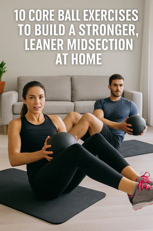 10 Core Ball Exercises to Build a Stronger, Leaner Midsection at Home - Fortira Fitness