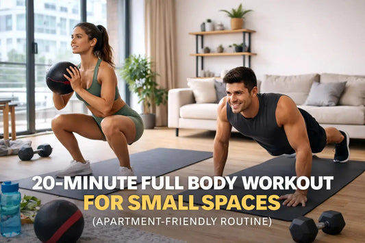 20-Minute Full Body Workout for Small Spaces (Apartment-Friendly Routine) - Fortira Fitness