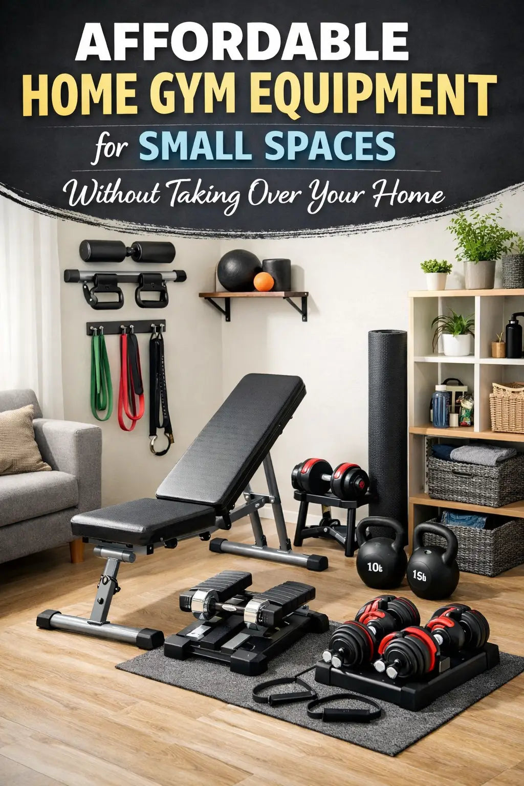 Affordable Home Gym Equipment for Small Spaces Without Taking Over Your Apartment - Fortira Fitness