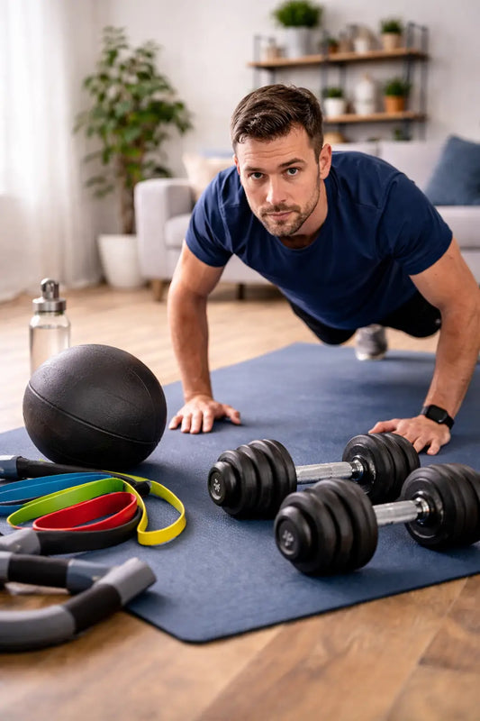Beginner Home Workout Plan to Build Strength Fast in 30 Days (No Gym Needed) - Fortira Fitness