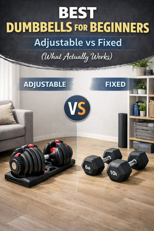 Best Dumbbells for Beginners: Adjustable vs Fixed (What Actually Works) - Fortira Fitness
