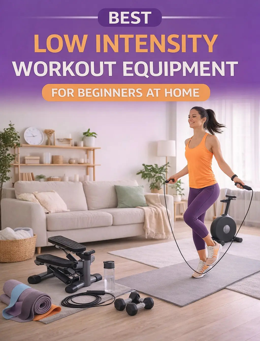 Best Low Intensity Workouts for Beginners at Home - Fortira Fitness