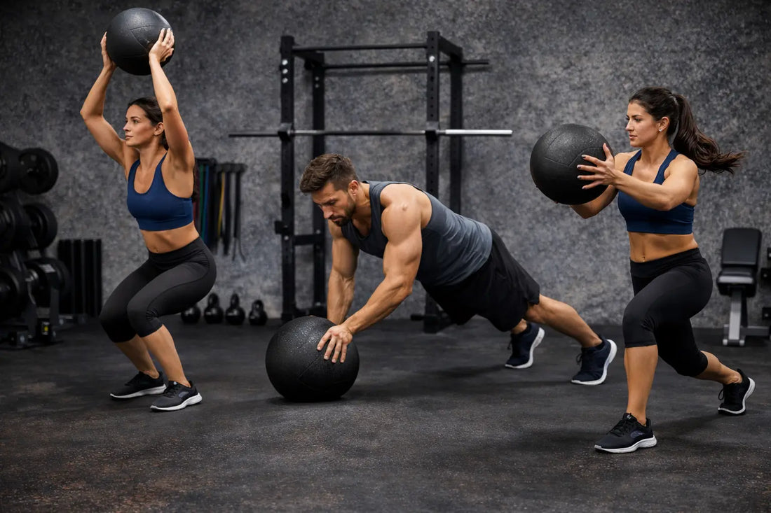 Best Workouts With a Weight Ball: 12 Functional Strength Moves for Home Training Fortira Fitness