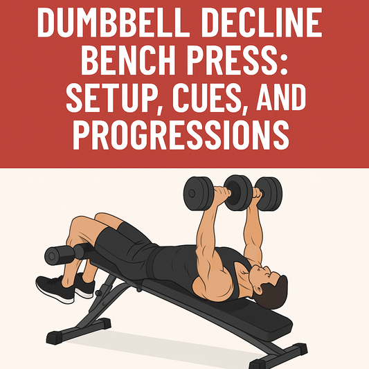Dumbbell Decline Bench Press: Setup, Cues, and Progressions