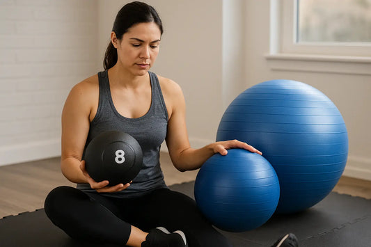 Core Ball vs. Stability Ball: Which One Delivers Better Results for Abs and Balance? - Fortira Fitness