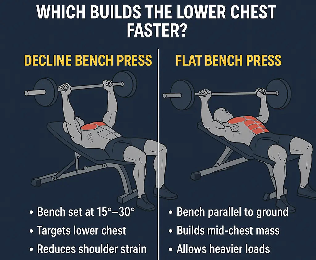 Decline-Bench-Press-vs-Flat-Bench-Which-Builds-the-Lower-Chest-Faster Fortira Fitness