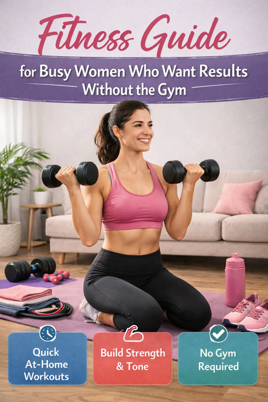 Fitness Guide for Busy Women Who Want Results Without the Gym - Fortira Fitness