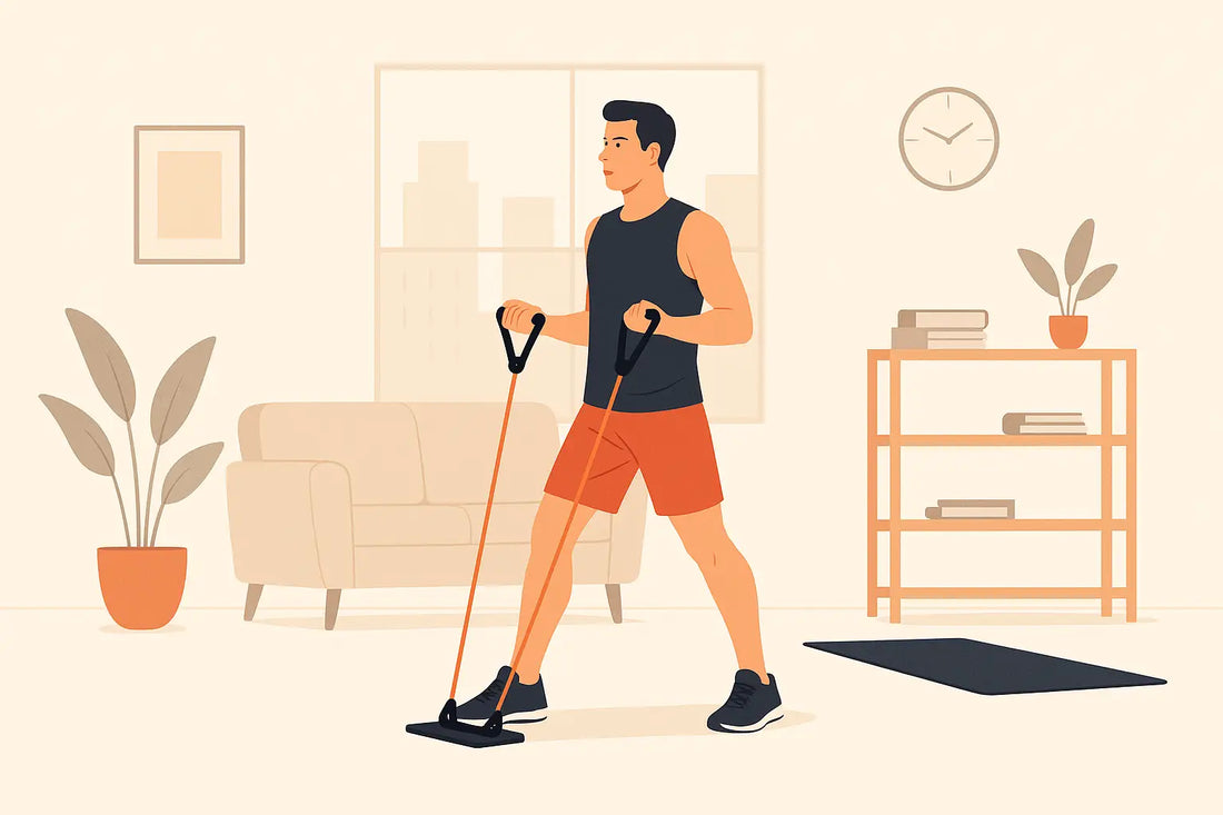 How Busy Professionals Stay in Shape with a Resistance Band Home Gym - Fortira Fitness