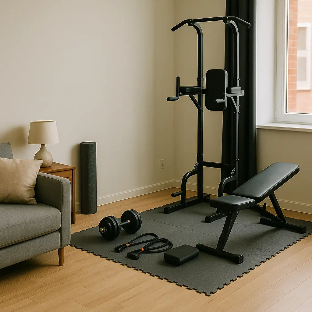 How-to-Create-a-Budget-Friendly-Home-Gym-in-a-Small-Apartment-No-Noise-No-Space-Needed Fortira Fitness