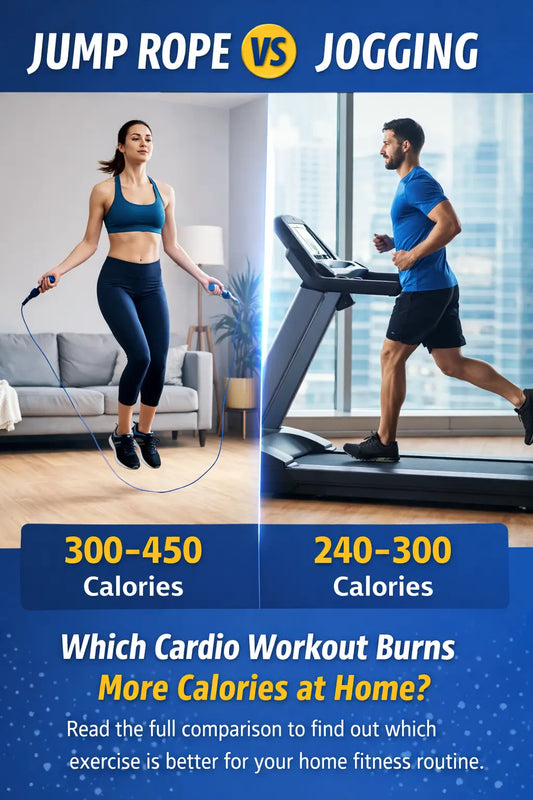 Jump Rope vs Jogging: Which Burns More Calories for Home Fitness Workouts? - Fortira Fitness