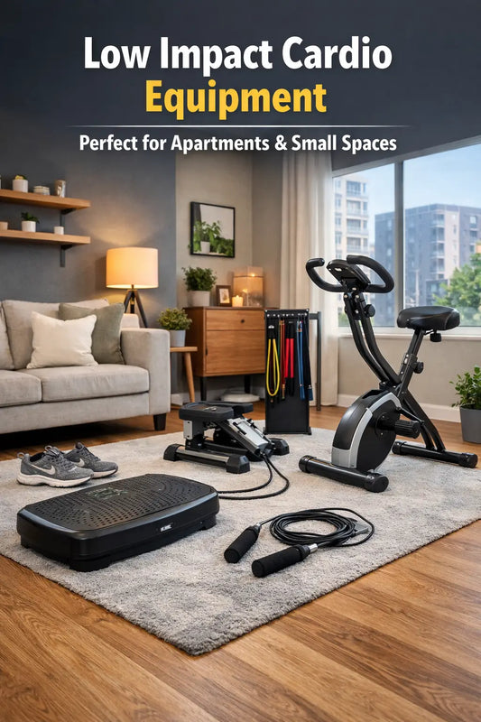 Low Impact Cardio Equipment Perfect for Apartments and Small Spaces - Fortira Fitness