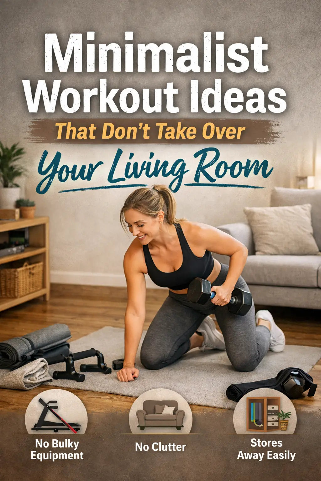 Minimalist Workout Ideas That Don’t Take Over Your Living Room - Fortira Fitness