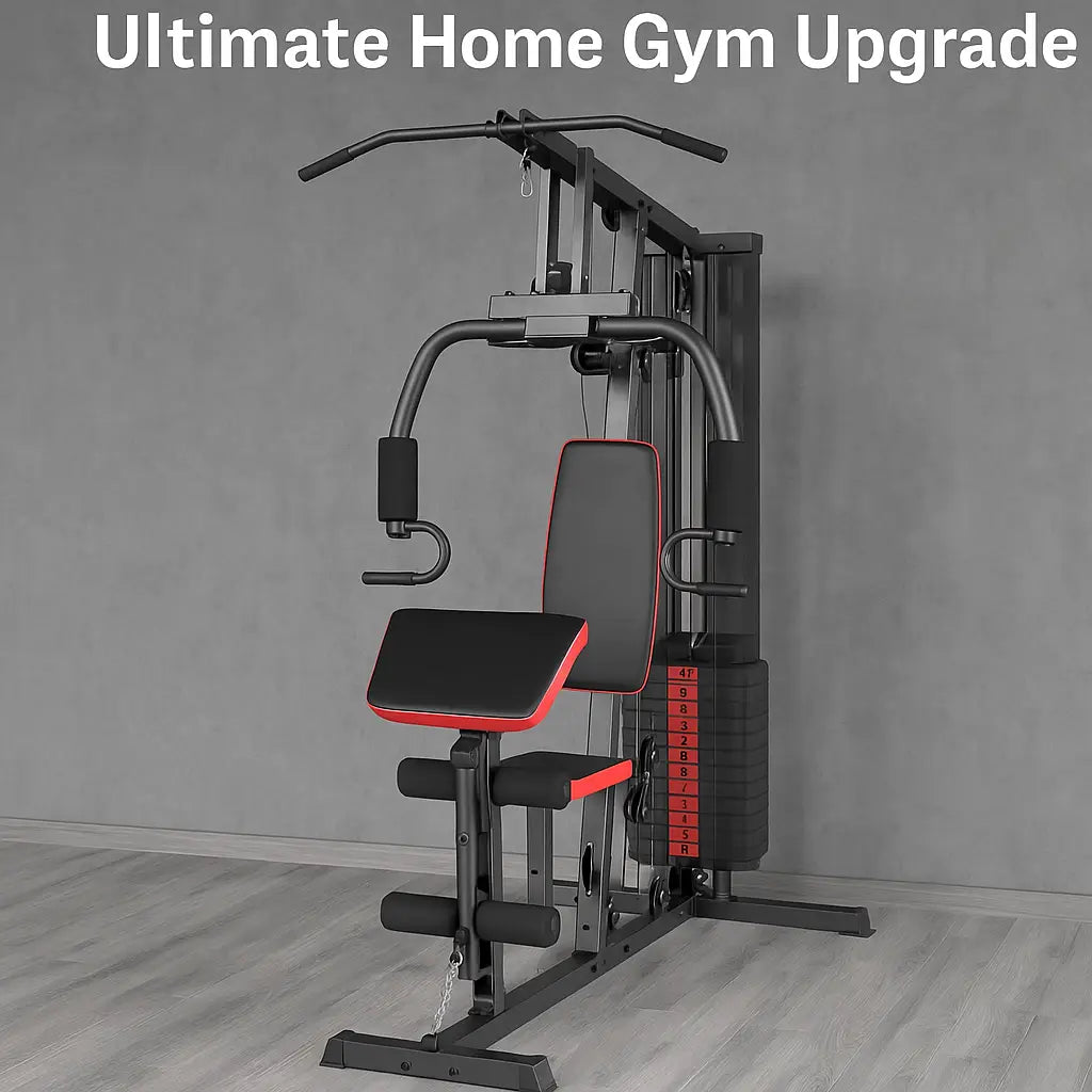 Ultimate home gym upgrade against the wall at home, only at Exos Fitness