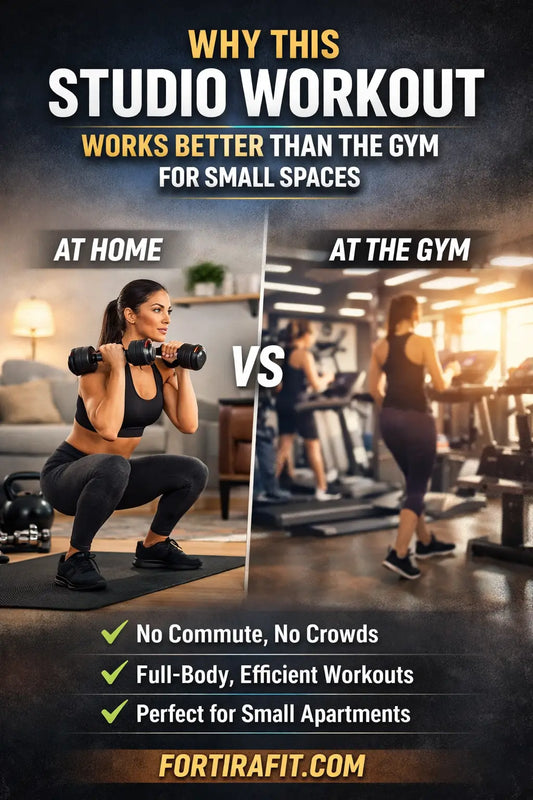 Why This Studio Workout Works Better Than the Gym for Small Spaces - Fortira Fitness