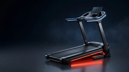 4-in-1 Foldable Treadmill w/ 10% Incline, 3 Touchscreens, 300 lb Fortira Fitness