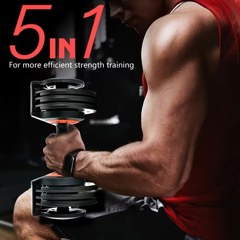 Adjustable Dumbbell Set Quick Weight Locking My Store