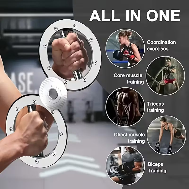 Adjustable Arm Trainer for Grip, Wrist & Forearm Strength - Fortira Fitness