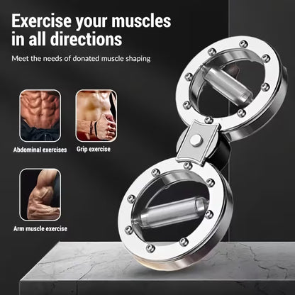 Adjustable Arm Trainer for Grip, Wrist & Forearm Strength - Fortira Fitness