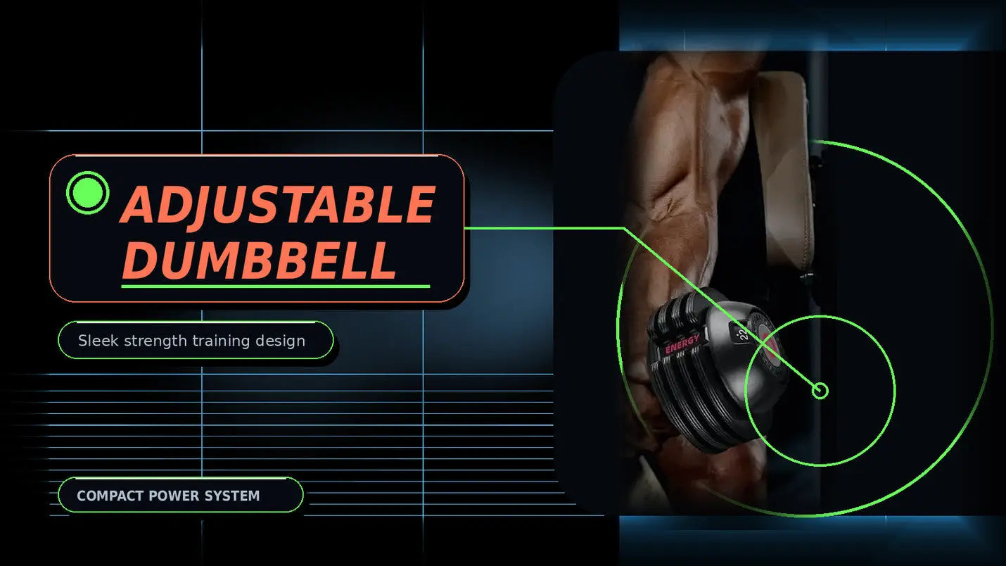 Adjustable Dumbbell Set Quick Weight Locking My Store