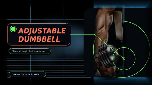 Adjustable Dumbbell Set Quick Weight Locking My Store