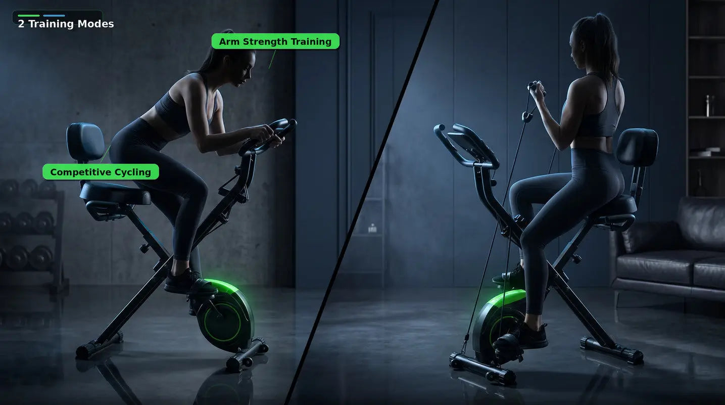 Compact Folding Exercise Bike My Store