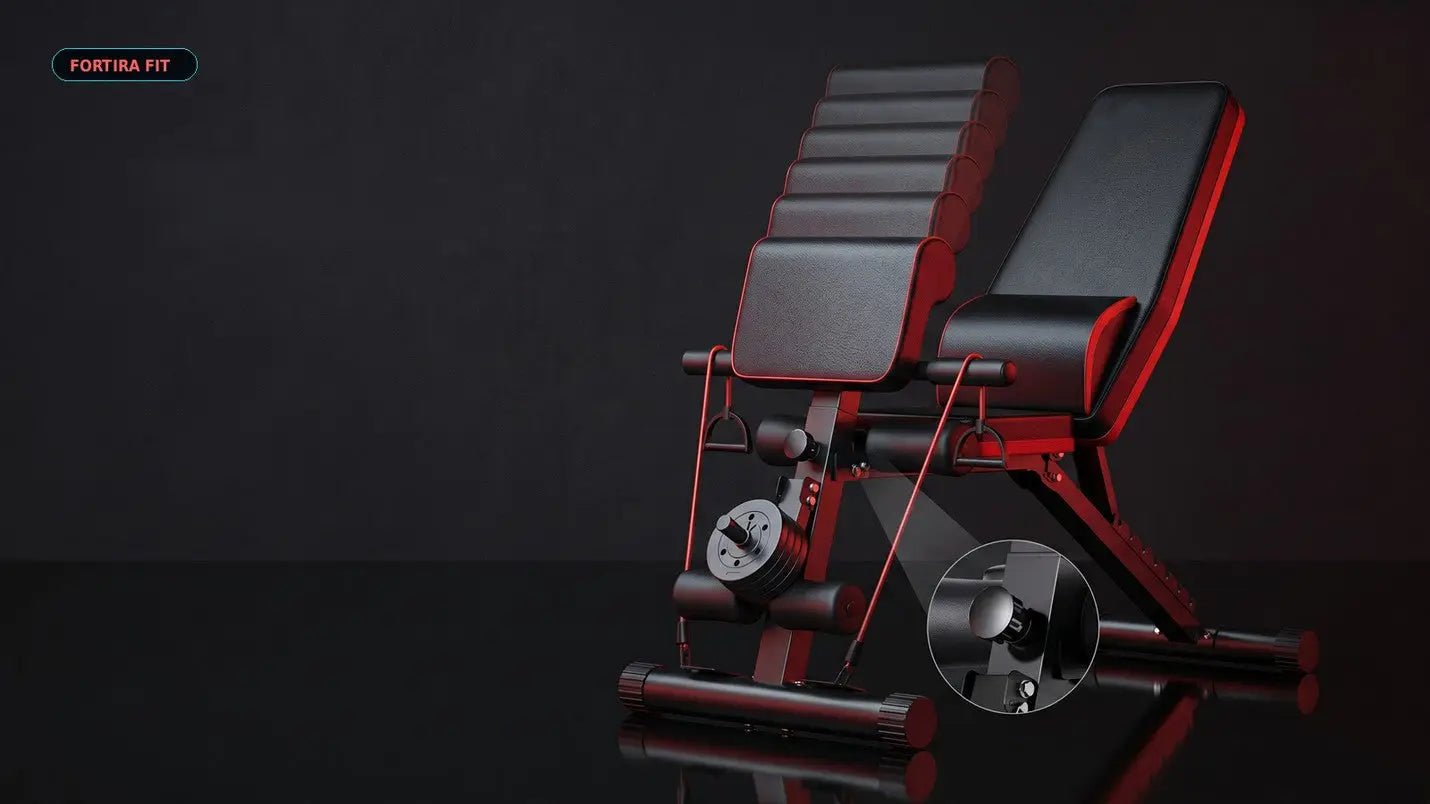 Foldable Dumbbell Stool & Adjustable Bench Press My Store