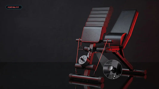 Foldable Dumbbell Stool & Adjustable Bench Press My Store