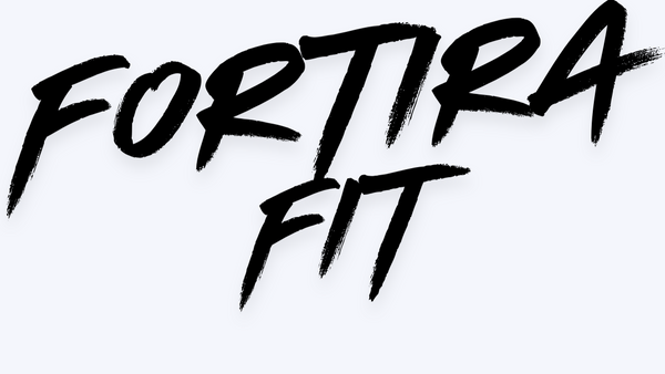 Black 'FORTIRA FIT' text on a white background