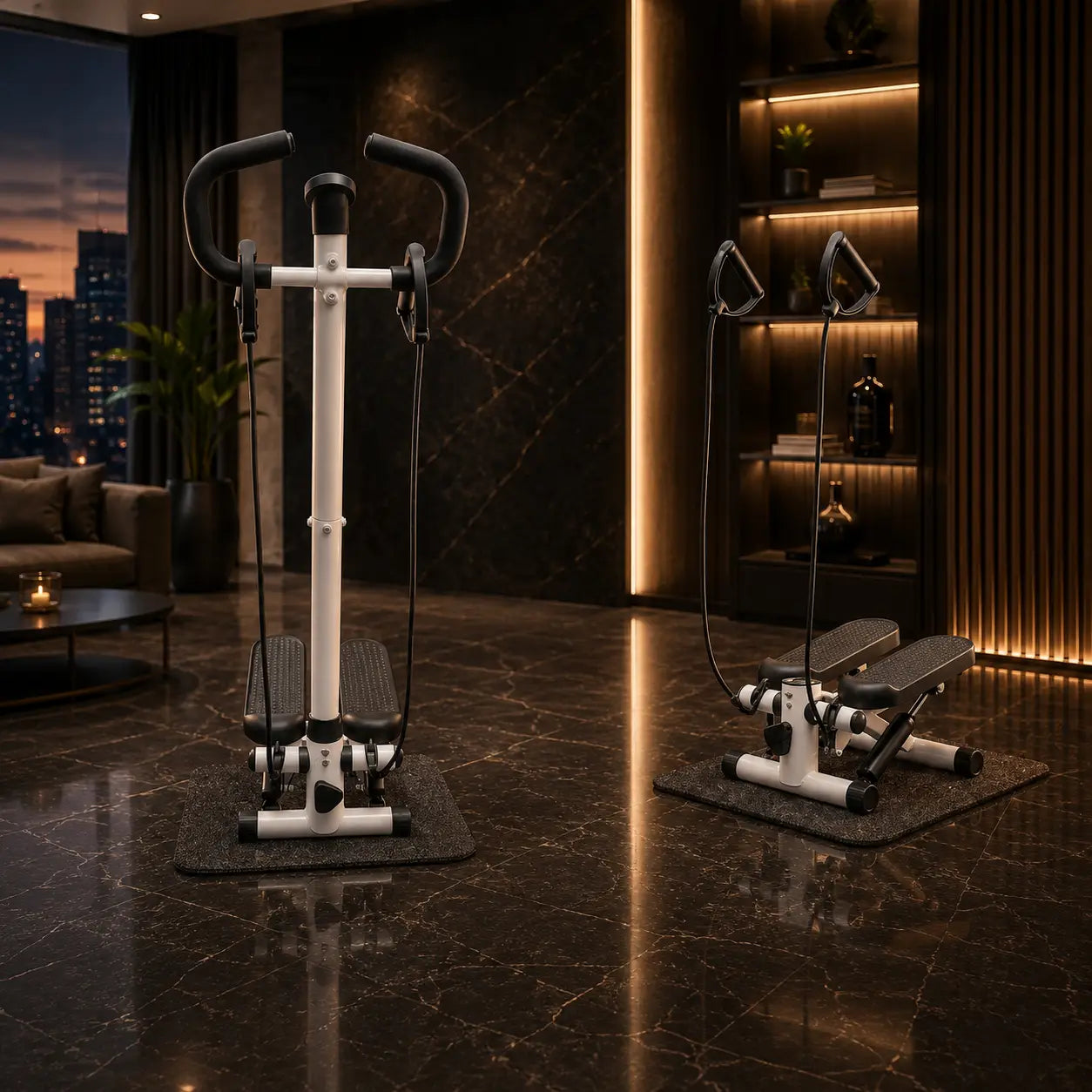 Home Fitness Stepper with Handle & LCD Display My Store