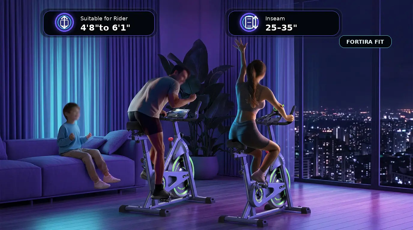 Indoor Cycling Bike | Adjustable, Quiet, and Anti-Skid Pedals My Store