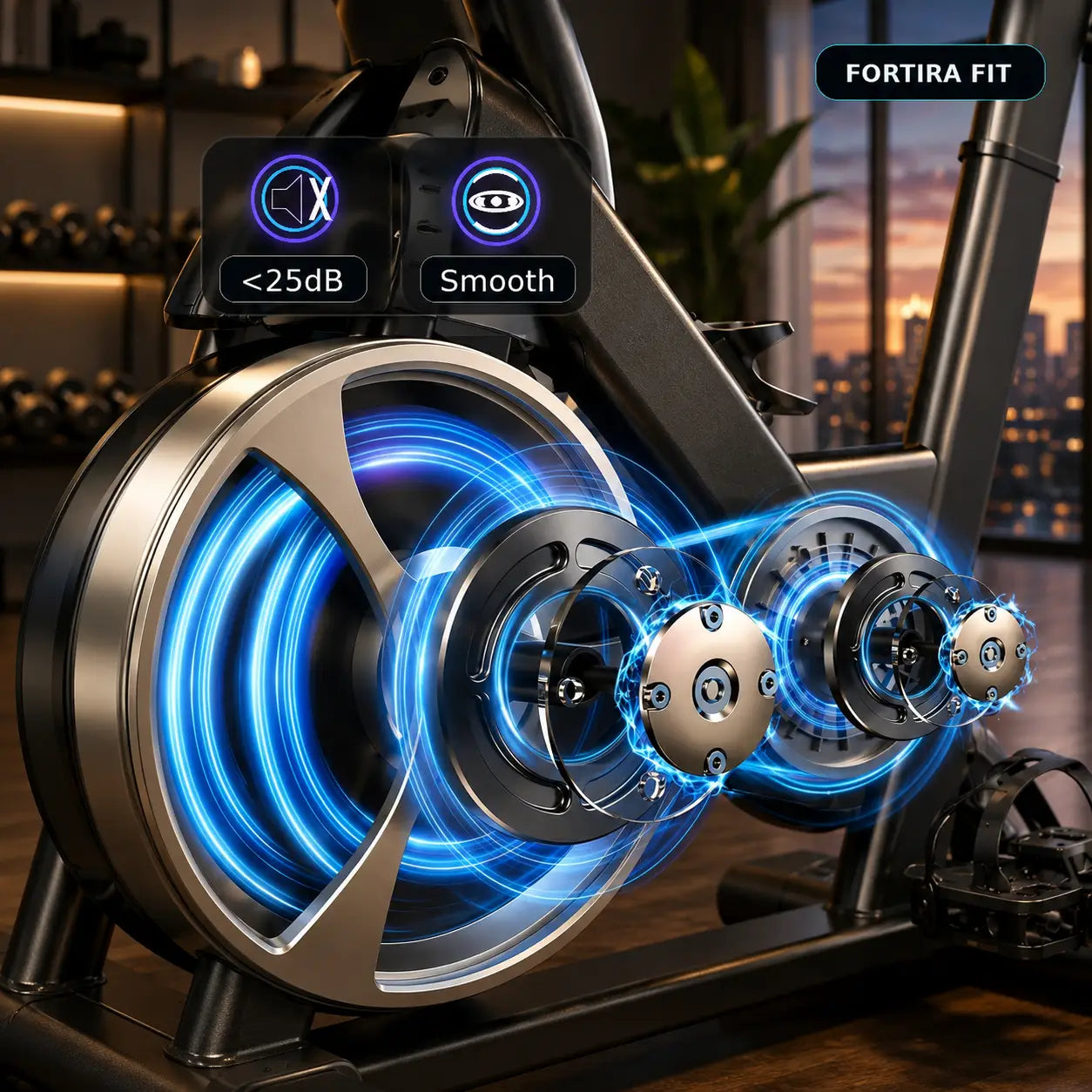Indoor Cycling Bike | Adjustable, Quiet, and Anti-Skid Pedals My Store