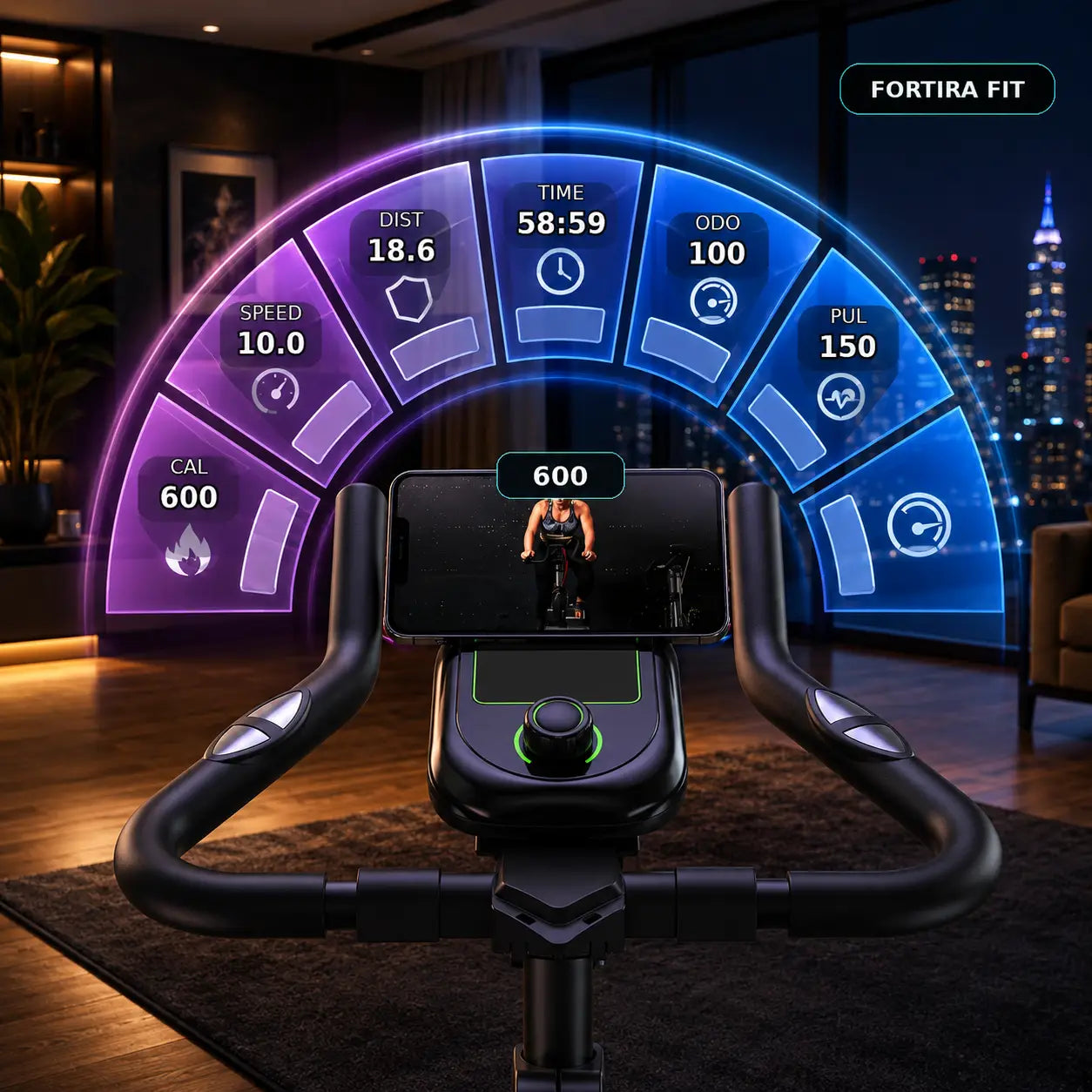 Indoor Cycling Bike | Adjustable, Quiet, and Anti-Skid Pedals My Store