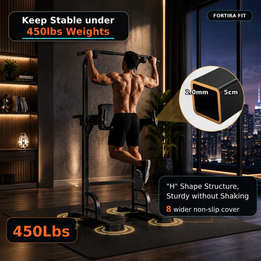 Multi-Functional Workout Station w/ Pull-Up Bar and Dip Station My Store