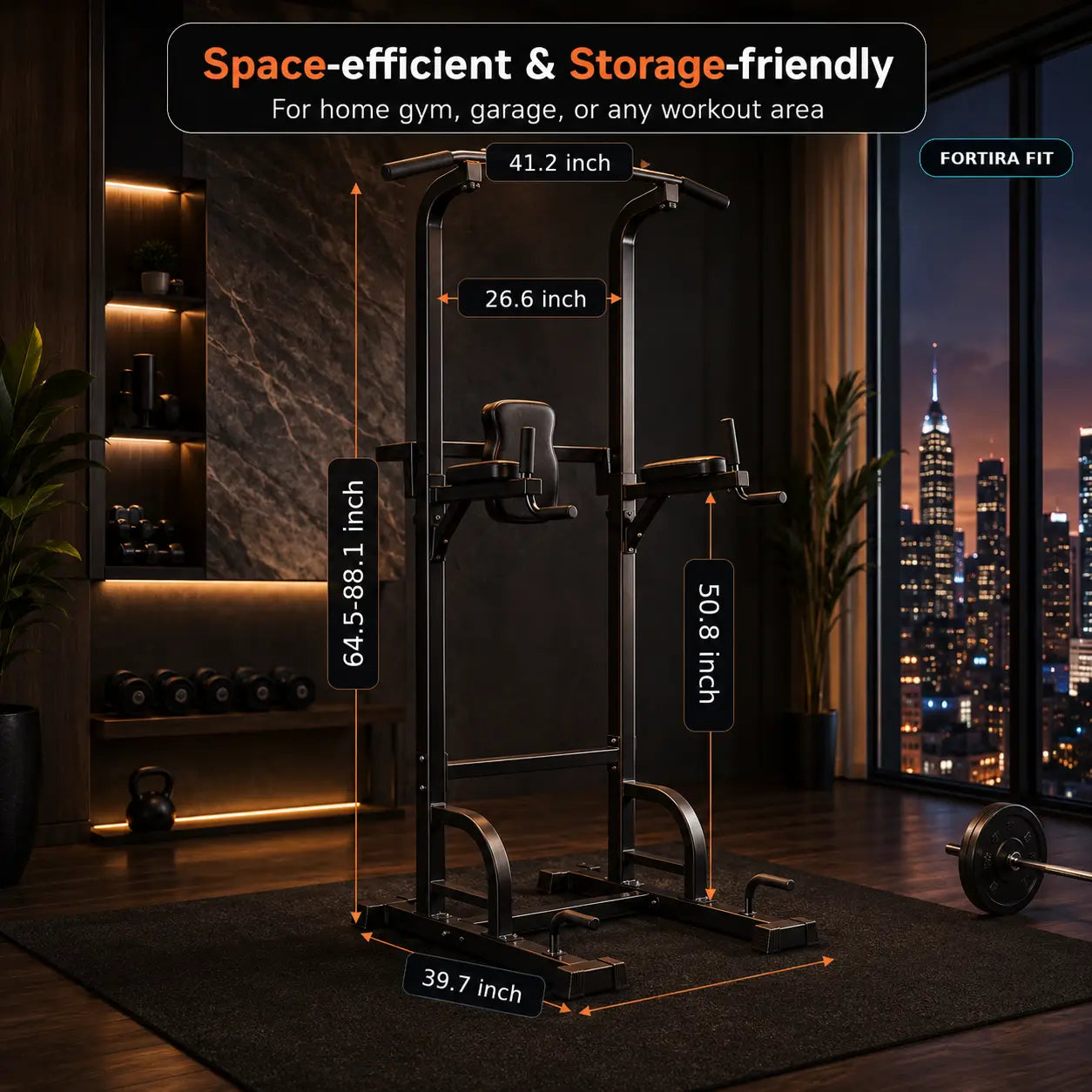 Multi-Functional Workout Station w/ Pull-Up Bar and Dip Station My Store