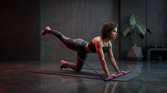 Multifunctional Resistance Bands & Yoga Poles Set Exos Fitness