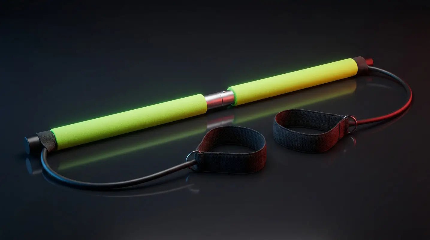 Multifunctional Resistance Bands & Yoga Poles Set Exos Fitness