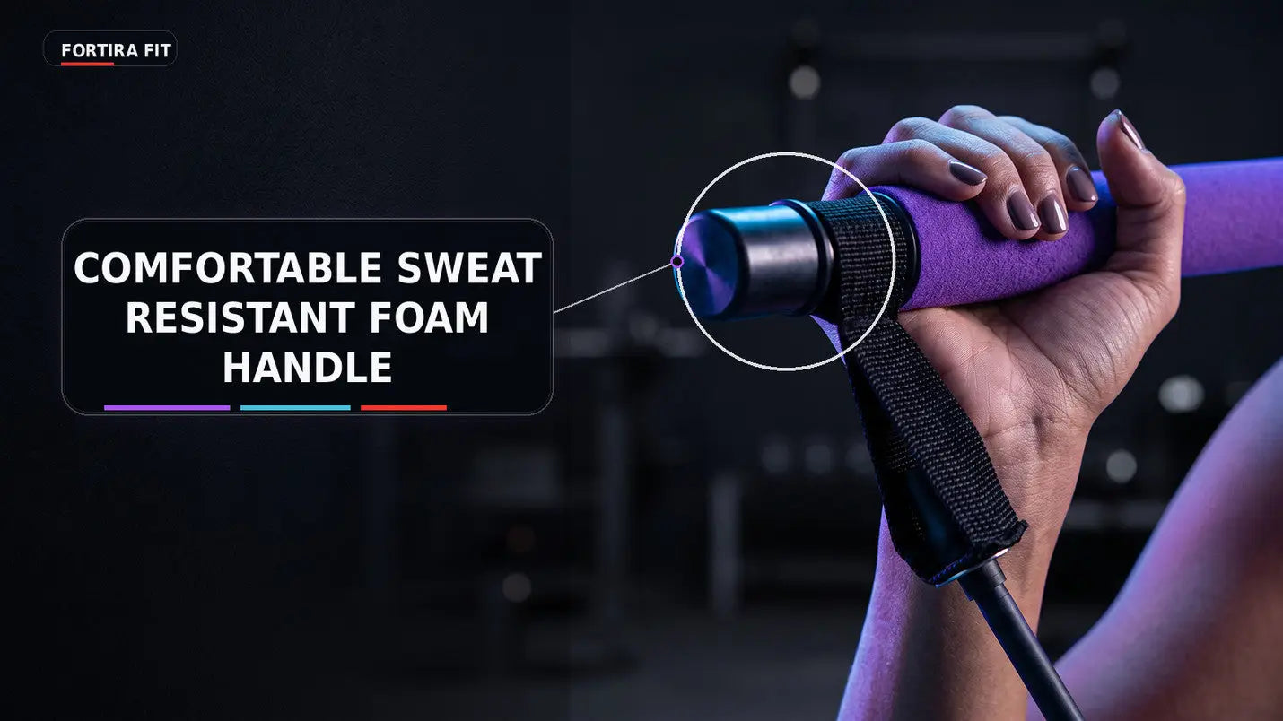 Multifunctional Resistance Bands & Yoga Poles Set Exos Fitness