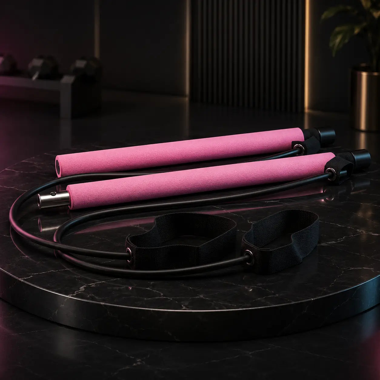 Multifunctional Resistance Bands & Yoga Poles Set Exos Fitness