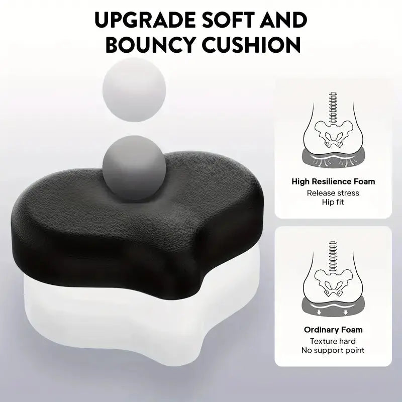 Plush, soft, and bouncy cushion for added comfort