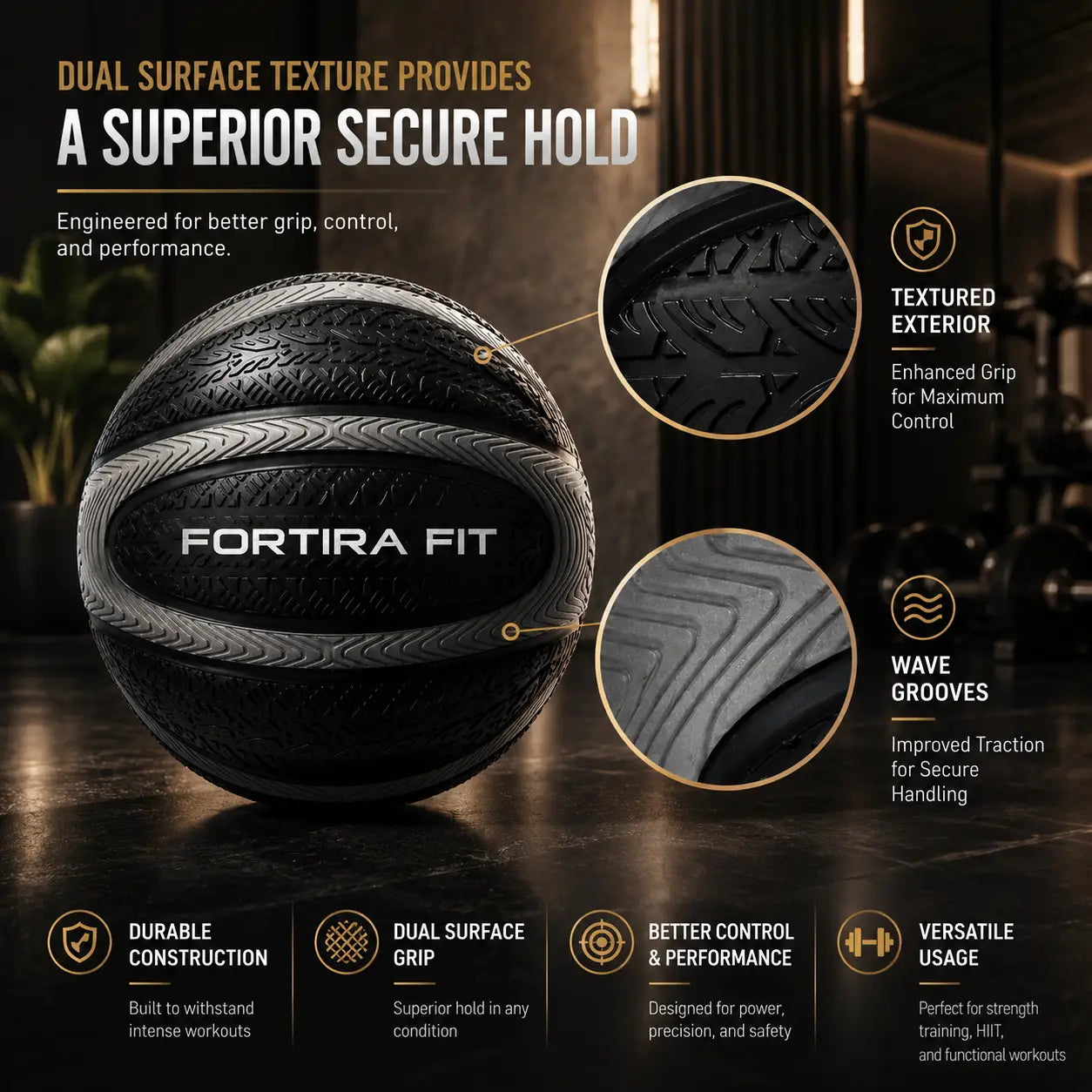 Multipurpose Weighted Medicine Ball for Full Body Strength Training My Store