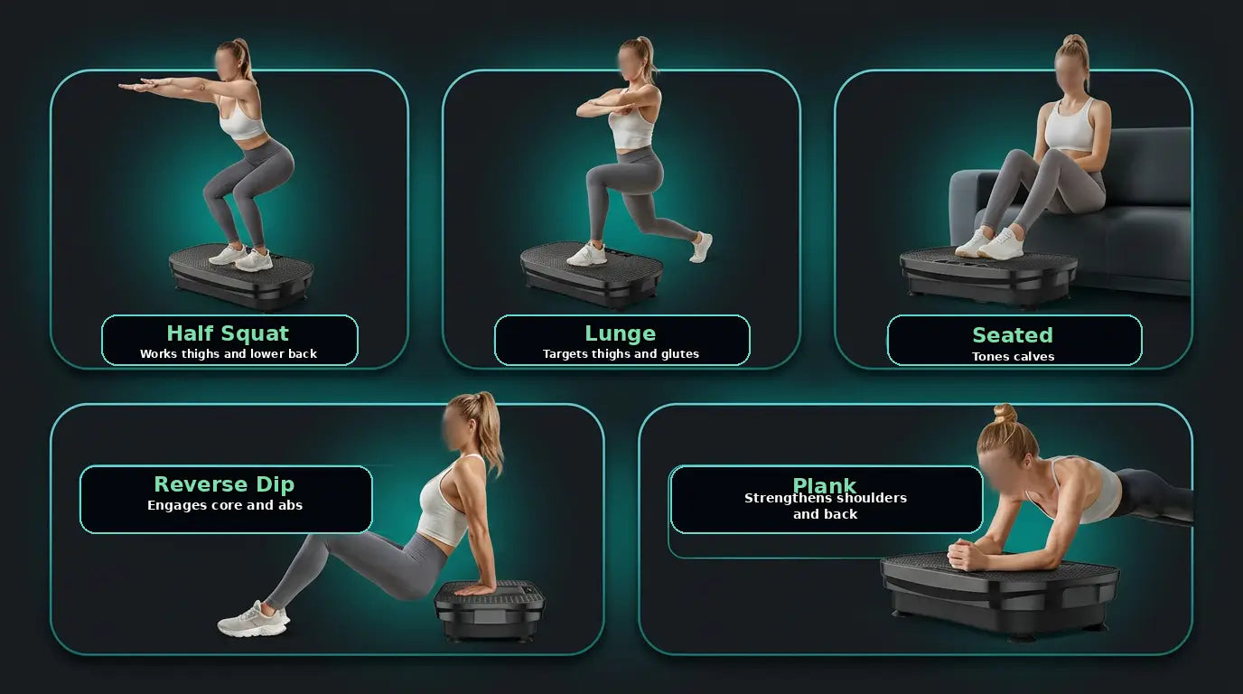 Multiuse Vibration Plate Exercise Machine My Store